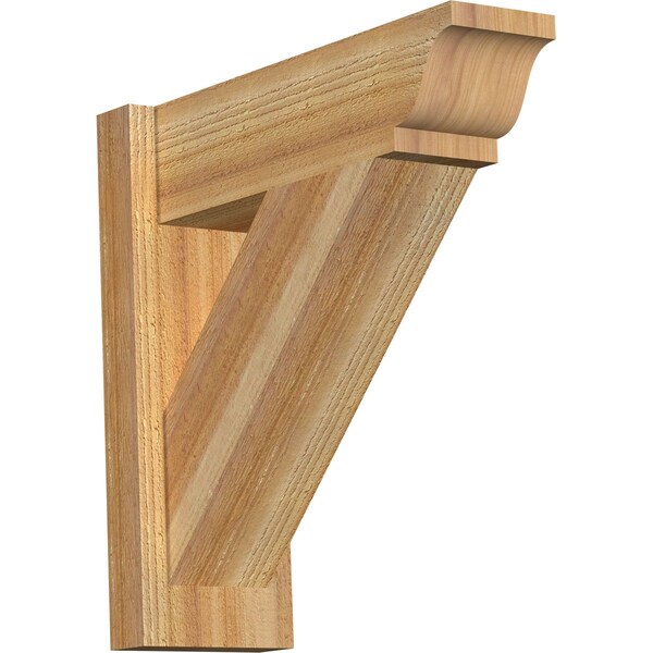 Ekena Millwork Traditional Rough Sawn Traditional Outlooker, Western Red Cedar, 6"W x 18"D x 18"H OUT06X18X18TRA01RWR - main